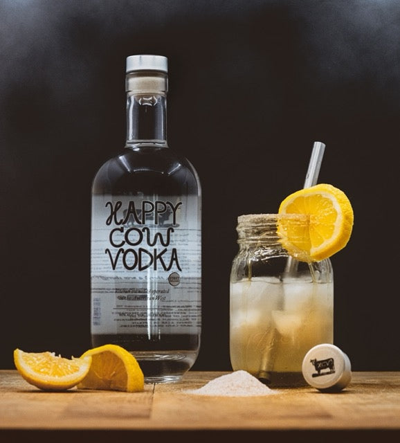 The Dusty Trail – A Smoked Honey Vodka Sour