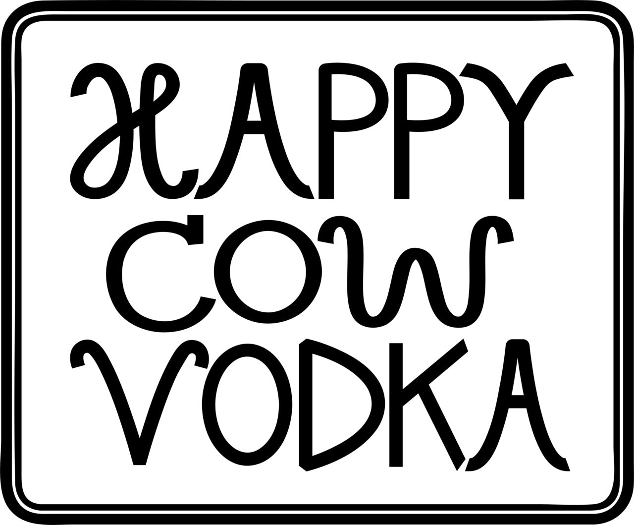 Happy Cow Vodka